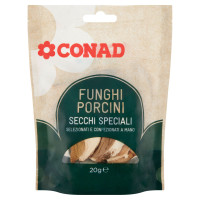 Funghi Porcini Secchi Speciali 20 g Conad