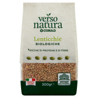 Lenticchie verdi g 300 Verso Natura Bio Conad