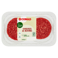 Hamburger di Bovino 2 x 80 g Percorso Qualità Conad