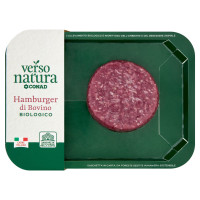 CONAD VERSO NATURA Hamburger di Bovino Biologico 150 g