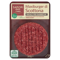SAPORI & IDEE CONAD Percorso Qualità Maxiburger di Scottona benessere 300 g