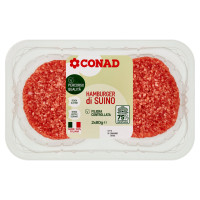 Hamburger di Suino 2 x 80 g Percorso Qualità Conad
