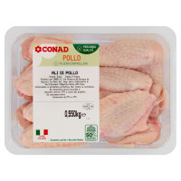 Ali di Pollo 0,550 kg Percorso Qualità Conad