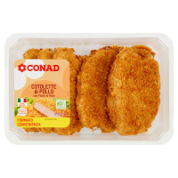Cotolette di Pollo Formato Convenienza 660 g Conad