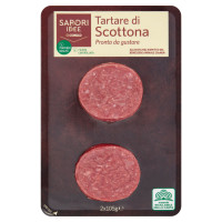 SAPORI & IDEE CONAD Percorso Qualità Tartare di Scottona benessere 2 x 105 g