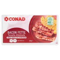 Bacon Fette Pancetta Affumicata 100 g Conad