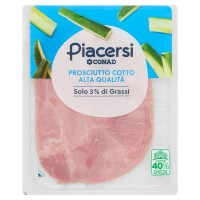 Piacersi Prosciutto Cotto Alta Qualità 100 g Conad