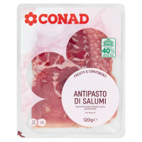Freschi & Convenienti Antipasto di Salumi 120 g Conad