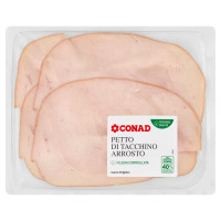 CONAD Percorso Qualità Petto di Tacchino Arrosto 120 g