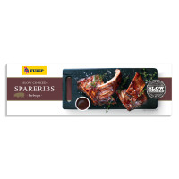 Costine di suino con acqua aggiunta, cotte e marinate con salsa BBQ in sacchetto TULIP 550g