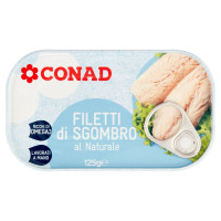 Filetti di Sgombro al Naturale 125 g Conad