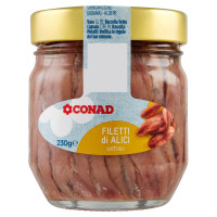 CONAD Filetti di Alici sott'olio 230 g