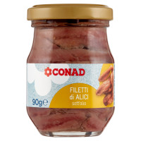 CONAD Filetti di Alici sott'olio 90 g
