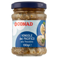 Vongole del Pacifico alla Pescatora 130 g Conad