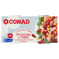 Le Insalate di Tonno Messicana e Tonno 2 x 160 g Conad
