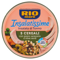 Rio mare Insalatissime Insalata di Tonno 5 Cereali con grano saraceno e olive verdi 200 g