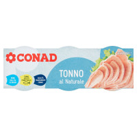 Tonno al Naturale 3 x 80 g Conad