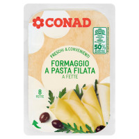 Formaggio a Pasta Filata a Fette 125 g Freschi & Convenienti Conad