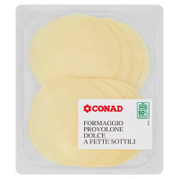 Provolone Dolce a Fette Sottili 130 g Conad
