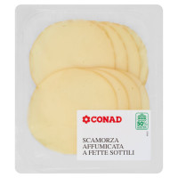 Scamorza Affumicata a Fette Sottili 130 g Conad
