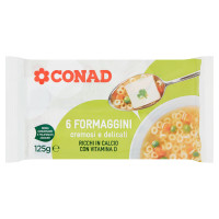 6 Formaggini cremosi e delicati 125 g Conad