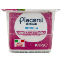 PIACERSI CONAD Robiola Senza Lattosio 100 g