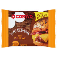 Finette con Cheddar 6 fette 150 g Conad