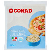 CONAD Mozzarella Julienne 200 g