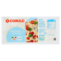 Mozzarella per cucinare 400g Conad