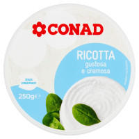 Ricotta Fresca 250 g. Conad