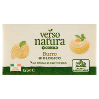 Burro Biologico 125 g Verso Natura Bio Conad