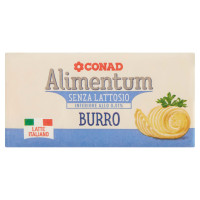 Burro senza lattosio 125g Alimentum Conad