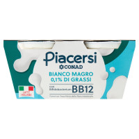 Bianco Magro 0,1% di Grassi 2 x 125 g Piacersi Conad