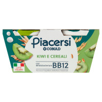 Kiwi e Cereali 2 x 125 g Piacersi Conad