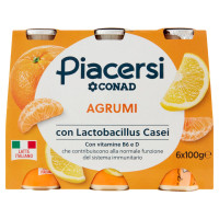 Piacersi Agrumi 6 x 100 g Conad