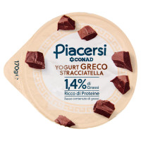 PIACERSI CONAD Yogurt Greco Stracciatella 1,4% di Grassi 170 g
