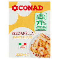 Besciamella per Cucinare 200 ml Conad