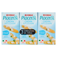 Crema per Cucinare 3 x 125 ml Piacersi Conad