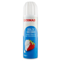 Dolce Decoro Panna Montata già Zuccherata 240 ml Conad