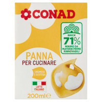 Panna per Cucinare 200 ml Conad
