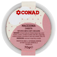 Macedonia candita 70g Conad