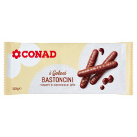 Bastoncini Ricoperti di Cioccolato al Latte 125 g Conad