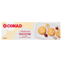 Pasticcini al Limone con Granella di Nocciole 100 g Conad