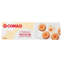 Pasticcini con Farcitura all'Albicocca 100 g Conad