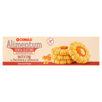Pasticcini Senza Glutine con farcitura all'albicocca 80 g Alimentum Conad