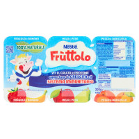 Nestlé Fruttolo Pesca e Albicocca, Mela e Pera, Fragola e Banana 6 x 50 g