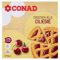 Crostata di ciliegie 370g Conad