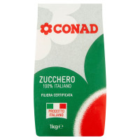 Zucchero 100% Italiano 1 kg Conad