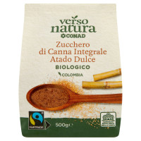 Zucchero di Canna Integrale Atado Dulce Biologico 500 g Verso Natura Equo Conad