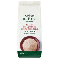 Farina di Grano Saraceno Integrale Biologica 500 g Verso Natura Bio Conad